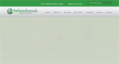 Desktop Screenshot of brianshumak.com